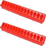 Plastic Flip-Top Feeders | For Brooder Birds - Image 2