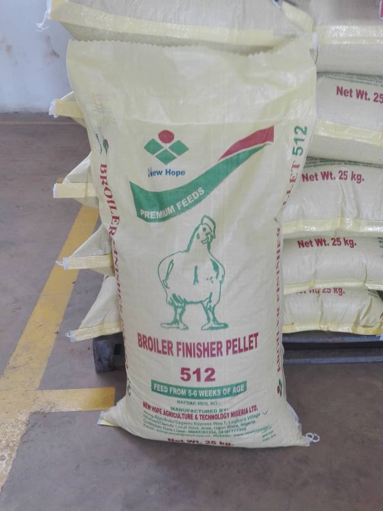 IMG-20210218-WA0029.jpg New Hope Broiler Finisher Feed (Pelleted Feed | Professional Line – 512 | Commercial Line – 512T) – 25kg - Image 1