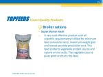 Super Starter for Broiler Chicks (TopFeeds Brand | Mash | Crumbles) – 25kg Bag - Image 2