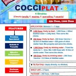 COCCIPLAT-R Coccidiosis Vaccine (Large Dose Vial |250 | 1000 ) + Transport Flask