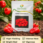 Harmoniz Super Habanero F1 Pepper Seeds | 500 seeds